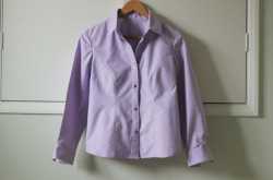 butterick b5526 - my first attempt at a collared shirt