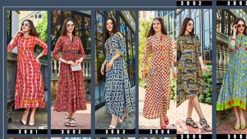 Buy Designer Long Kurtis Before They Hit The Market