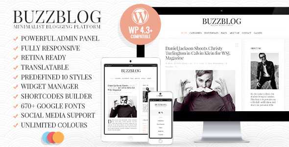 BuzzBlog Wordpress Theme Free Download