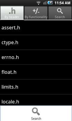C Reference App On Android