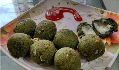 CHEESE SPINACH BALLS