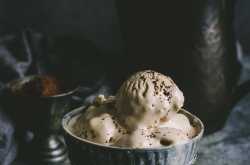 coffee hazelnut sea salt ice cream
