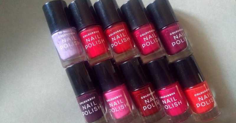 COLOURBOX Nail Polish & THE ONE Nail Polish Remover Review