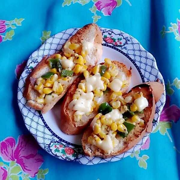 CORN CHEESE TOAST