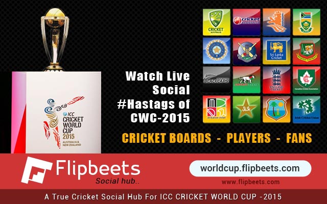 CWC15 Live Social Updates