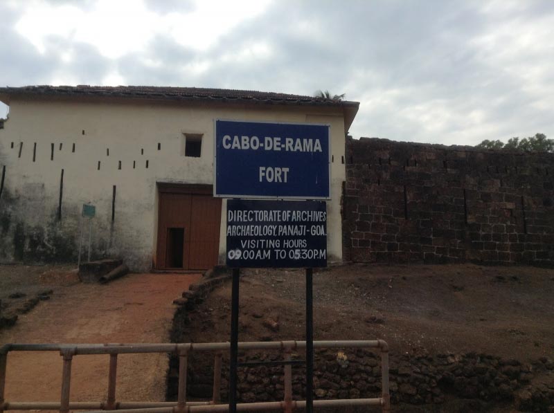 Cabo De Rama Fort - In Rama’s Footprints….