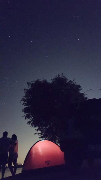 Camping No # 3 .. At Al Qudra Lakes