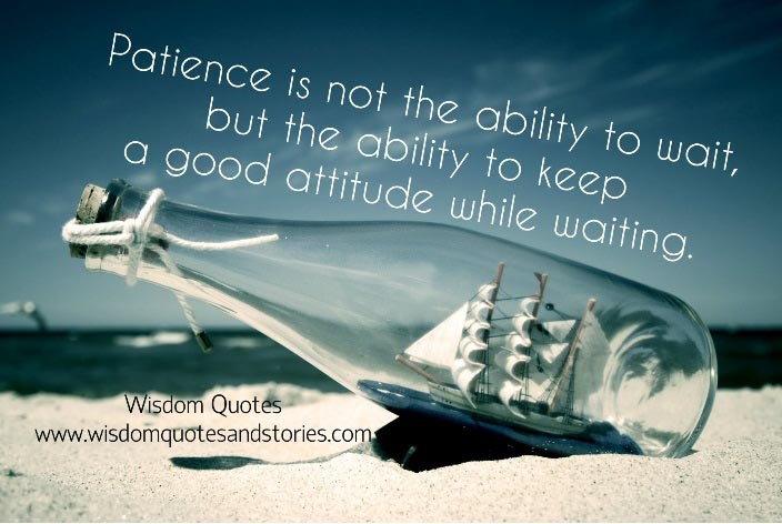 Can I Top-up Some Patience, Please?