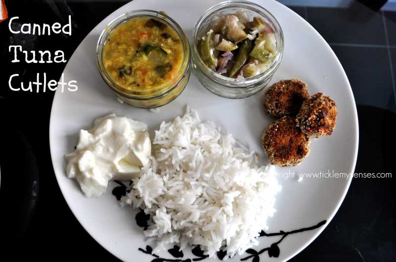 Canned Tuna Spicy Fish Cutlets.