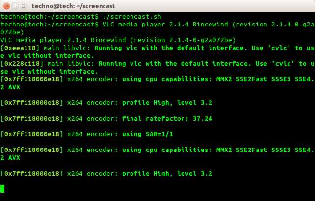Capture/Record Webcam, Desktop And Audio Under Ubuntu 14.04