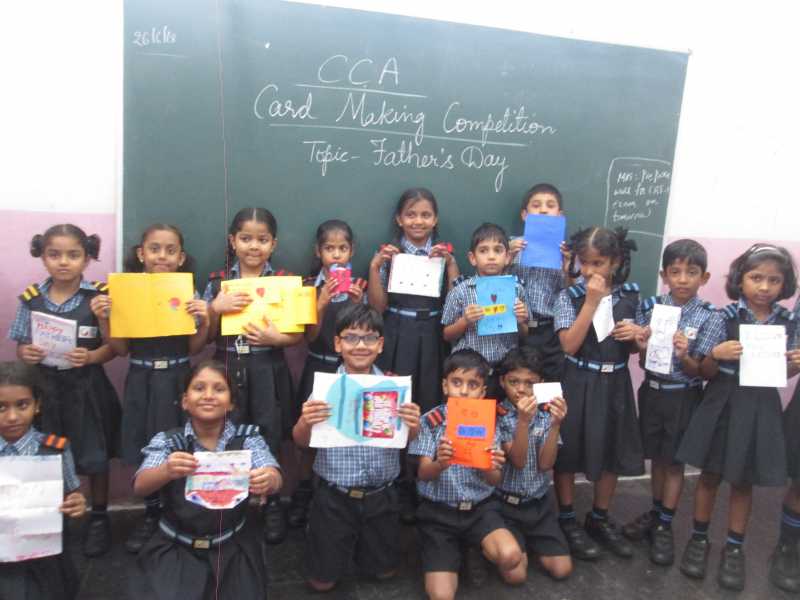 Card Making Competition - Global Indian International School -