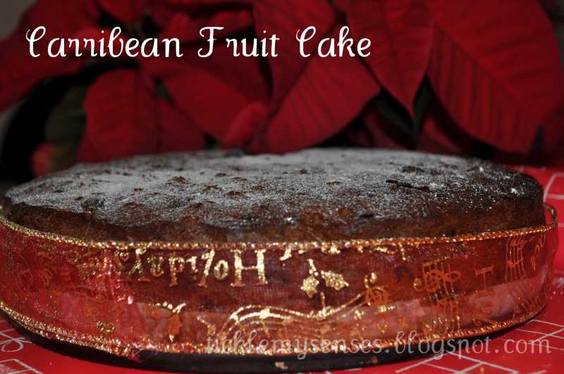 Caribbean Fruit Cake For Christmas!!