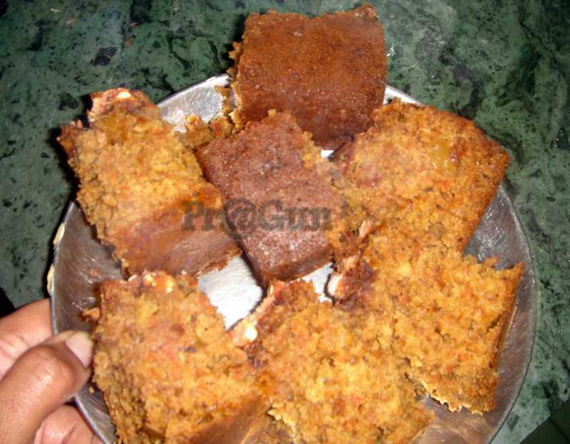 Carrot & Walnut Cake