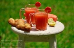 Carrot juice recipe | How to make carrot ginger juice | Ranjani\