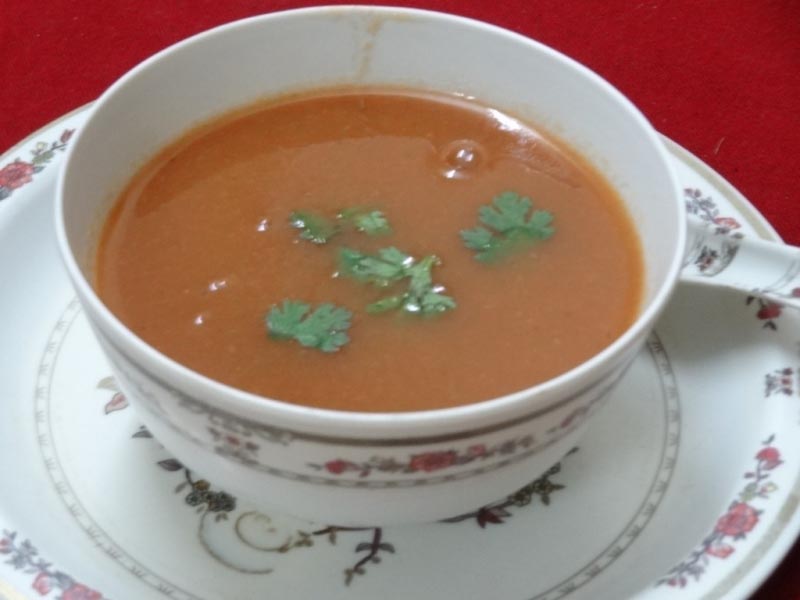 Carrot Tomato Soup
