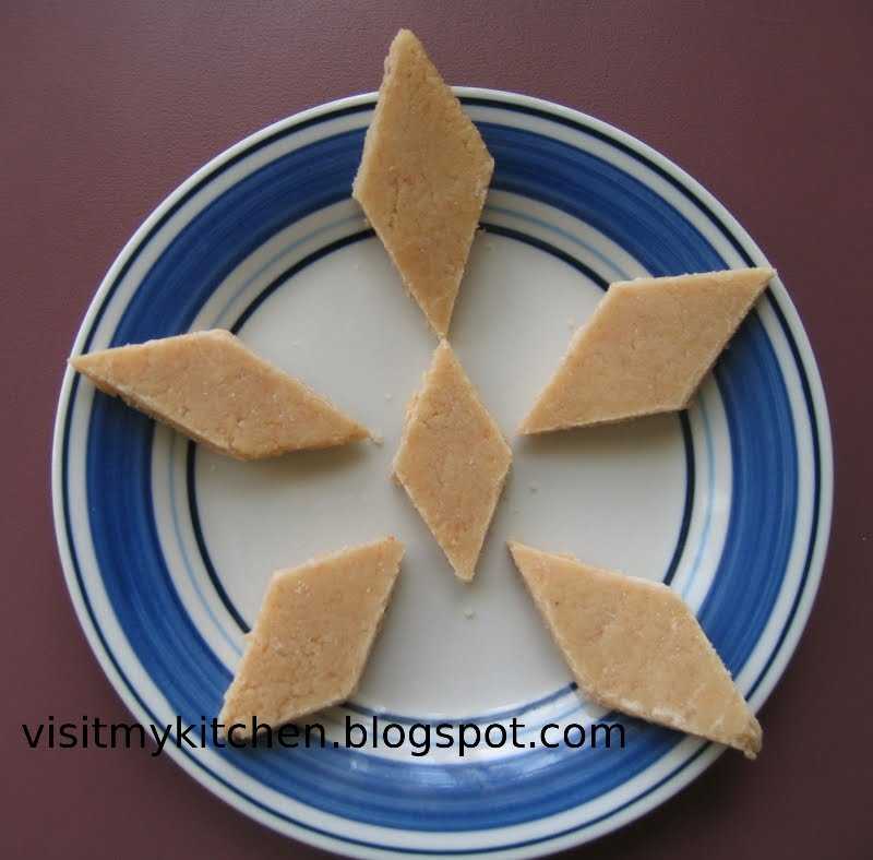 Cashew Burfi / Kaju Katli
