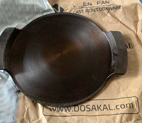 Cast Iron Dosa Tawa From EN PAN Review-Where To Buy Cast Iron Cookware 