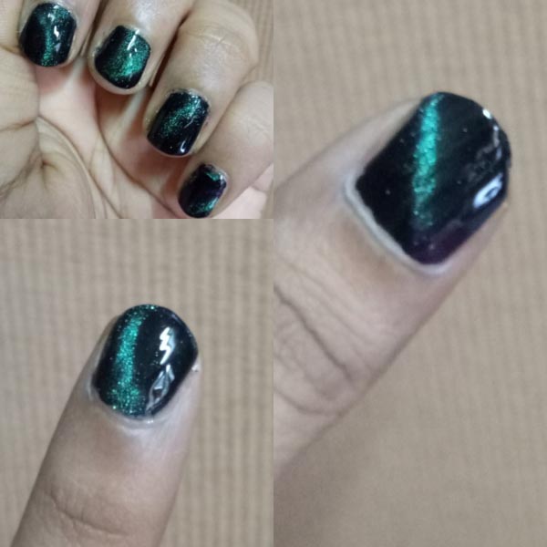Cat Eye Effect Nails |Born Pretty Store - Dual Ended Magnetic Nail Stick & Cat Eye Gel Polish Review.