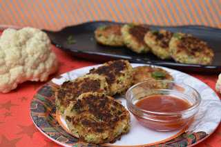 Cauliflower Patty | Gobhi  Tikki