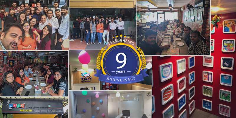 Celebrating Nine Years Of Success: From Nine To The End Of The Time - 360 Degree Technosoft