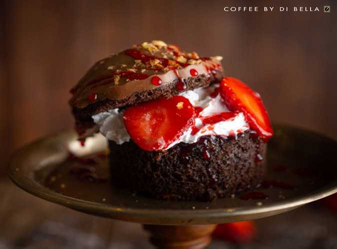 Celebrating Strawberries With Coffee By Di Bella’s Berry Berry Good Menu