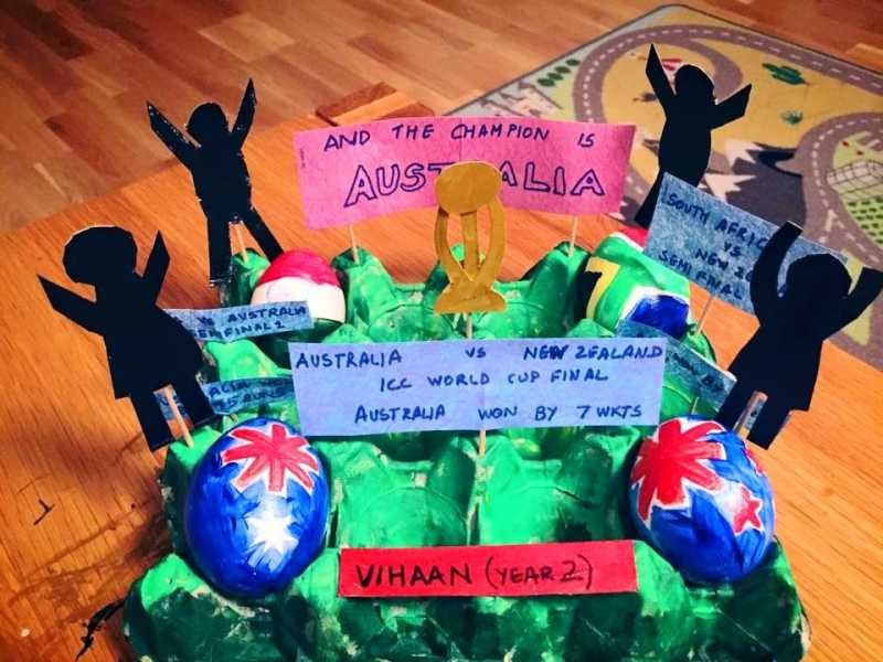 Celebrating The #ICC #WorldCup Fever