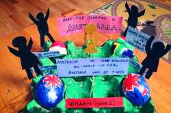 Celebrating the #ICC #WorldCup fever