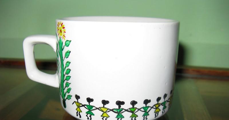 Ceramic Painting  -  Warli