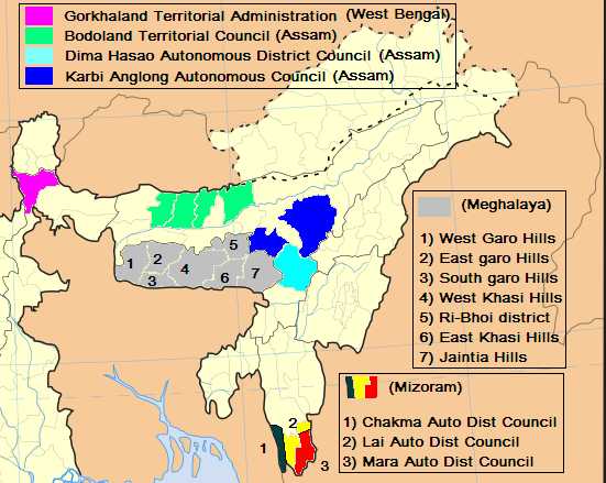 Chakma Autonomous District Council: A Meagre 