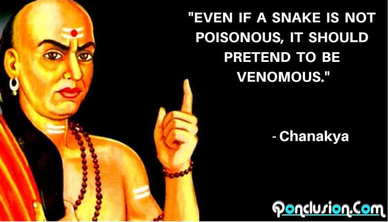 Chanakya Motivational Quotes English And Hindi - Qonclusion
