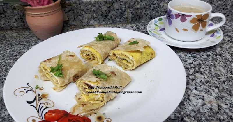 Chapati /Chappathi Egg Roll   