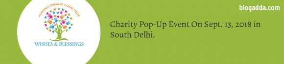 Charity Pop-Up Event By Wishes And Blessings In South Delhi