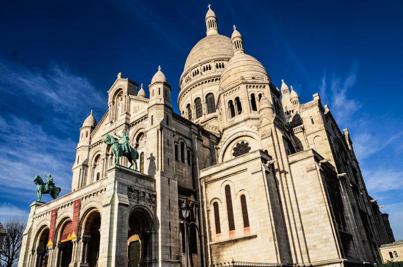 Charming Basilica Of The Sacred Heart Of Paris