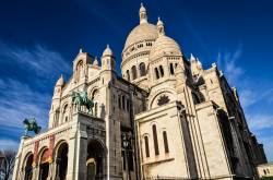 Charming Basilica of the Sacred Heart of Paris