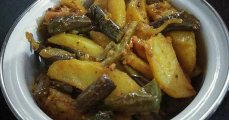 Chatpate Aloo Baingan