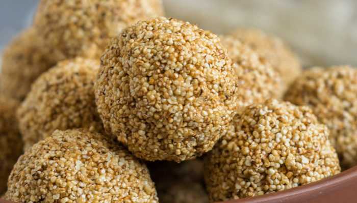 Chaulai Ke Ladoo | Amaranth Seeds Ladoo - CookingWithSapana