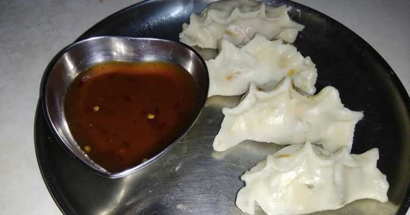 Chawal Atta Ka Momos Recipe In Hindi 