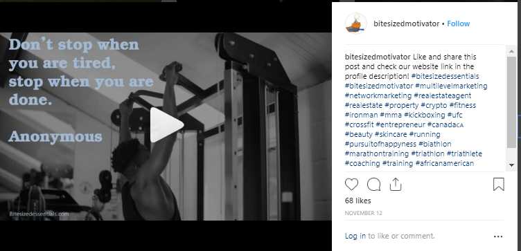 Checkout Bitesizedmotivator On Instagram For Daily Inspirational Nuggets