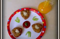 Cheesy Poha Cutlets