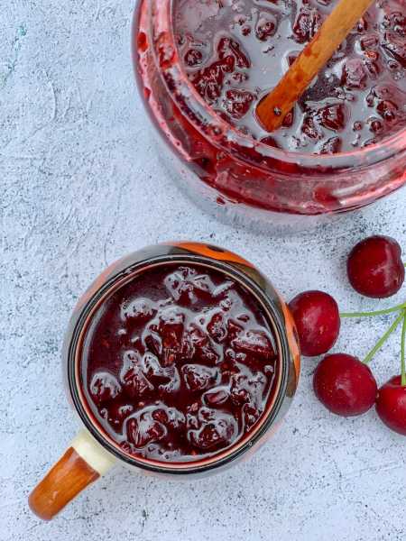 Cherry Chutney | Sweet & Spicy Cherry Relish