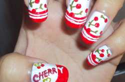 Cherry Nail Art : Guest Post On Cherry Lane