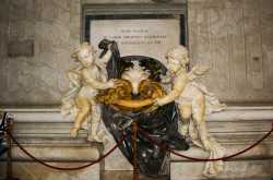 Cherub Holy Water Font at St. Peter\