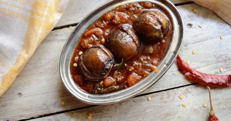 Chettinad Ennai Karthikai | Bringal In Spicy Gravy