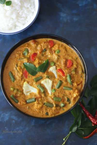 Chettinad Mixed Vegetable Curry/ Vegan Mixed Veg Curry - Masalachilli - A Celebration Of Indian Vegetarian Cooking, With A Twist!