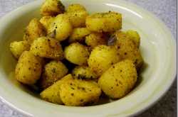 Chettinad Potato (Urulai) Roast - Blog Hop