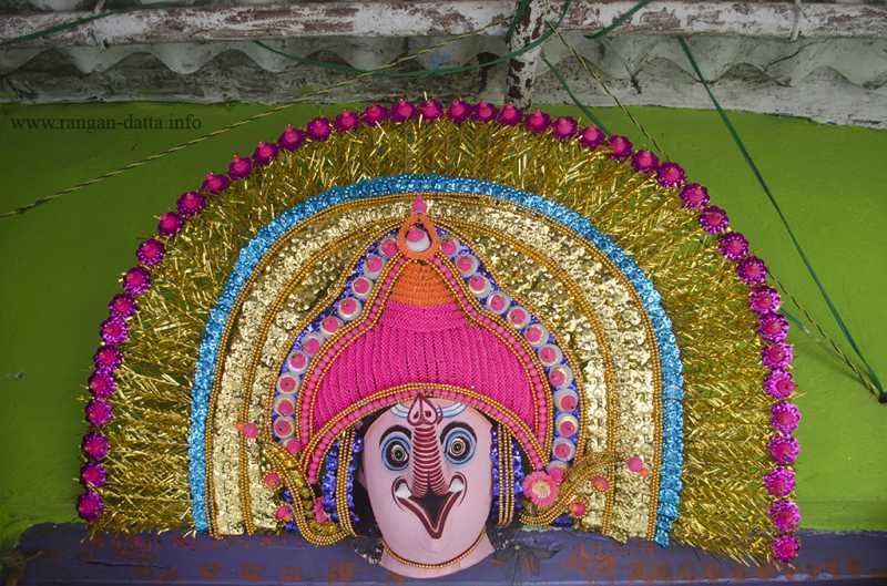Chhau Dance Mask, Charida, Purulia District