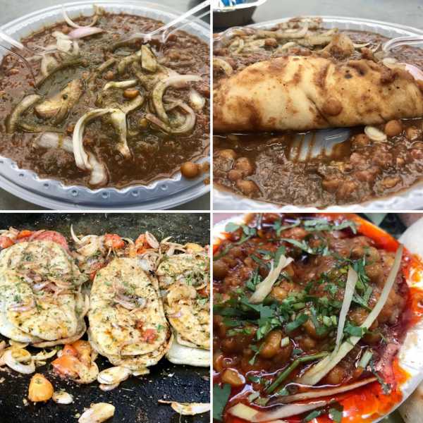 Chhole Kulche In Many Avtaars….A Drenched (Bheega) One Too !!