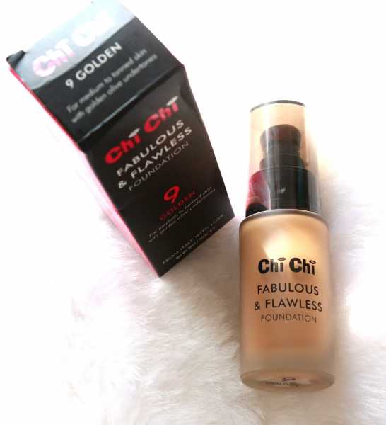 Chi Chi Fabulous And Flawless Foundation: Video Review, Photos & Swatches