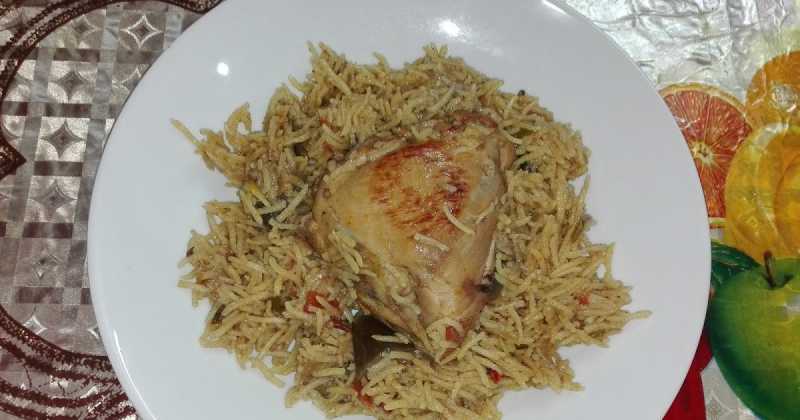 Chicken Kabsa | Traditional Saudi Kabsa  | Arabic Chicken Rice Recipe 