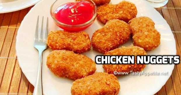 Chicken Nuggets Recipe / Crispy Chicken Nuggets / How To Make Chicken Nuggets At Home